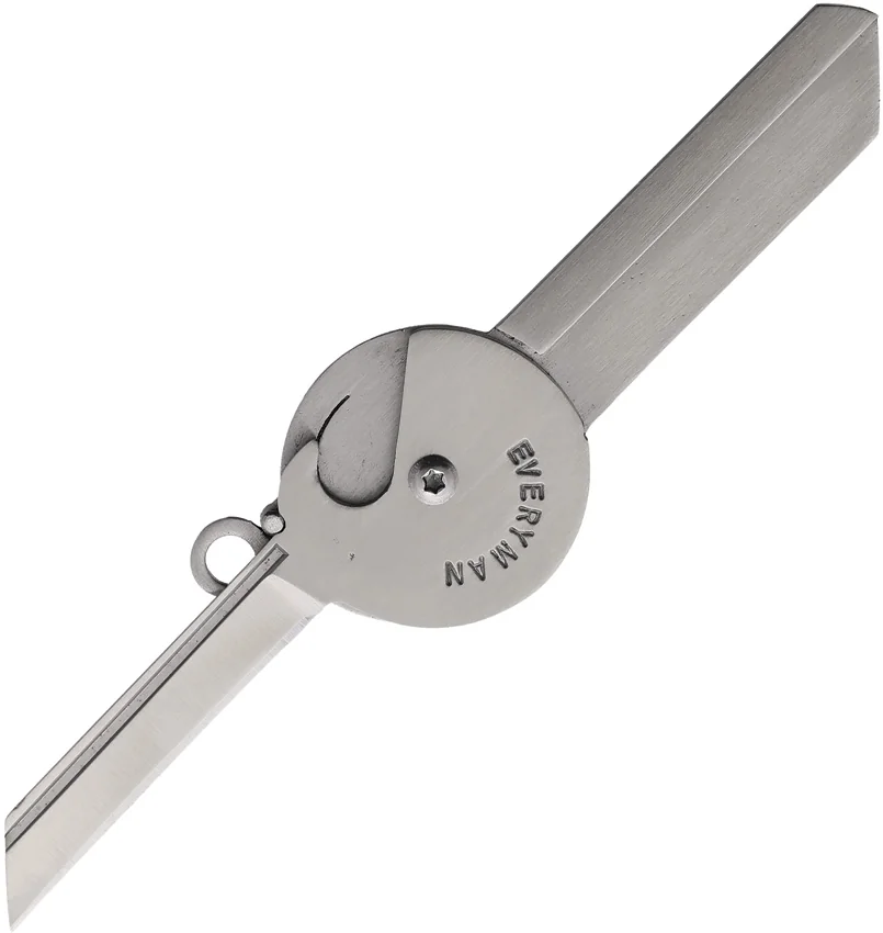 Everyman Porter Key Knife 2.0 Stainless Steel (1.5" Satin)
