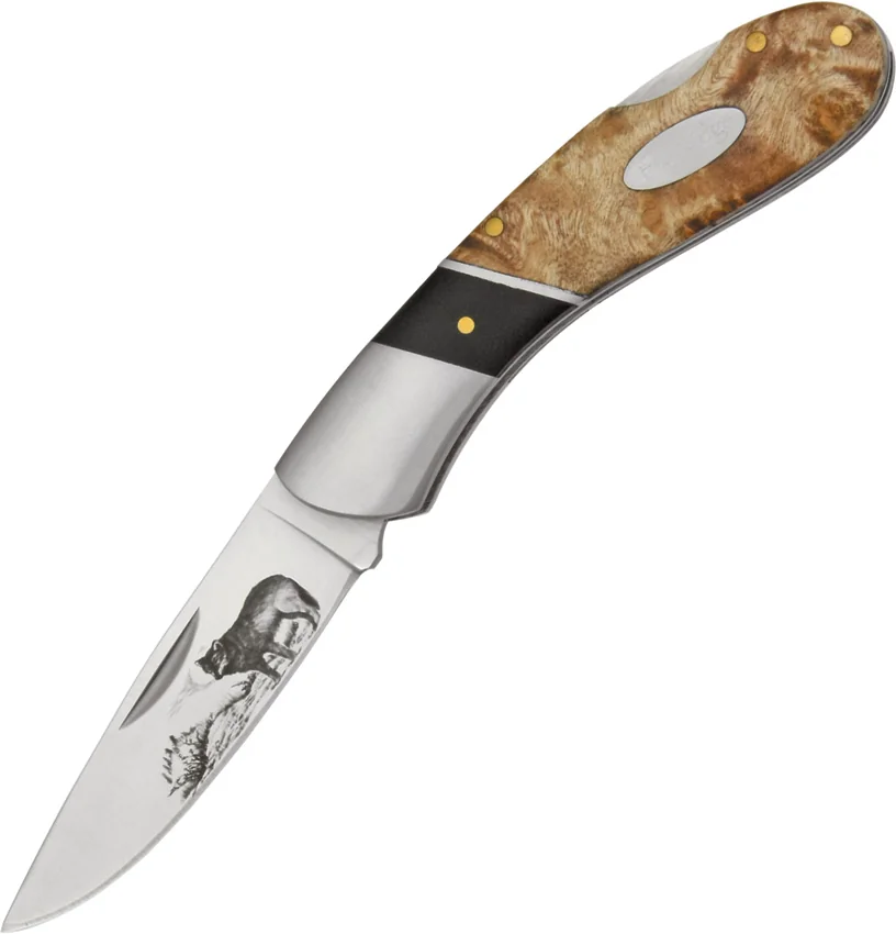 Elk Ridge Knives Wolf Lockback