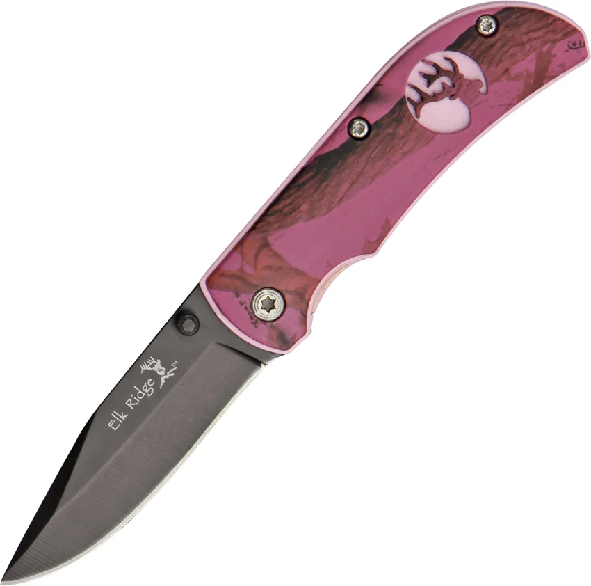 Elk Ridge Knives Linerlock Pink