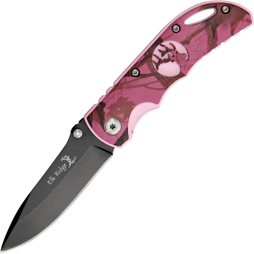 Elk Ridge Knives Linerlock Pink