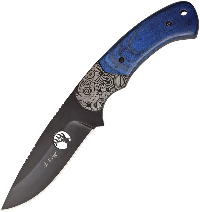 Elk Ridge Knives Fixed Blade Blue