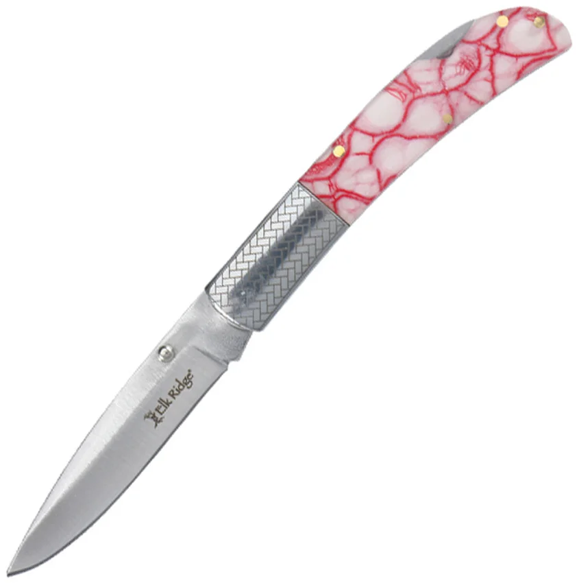 Elk Ridge Knives Lockback Red