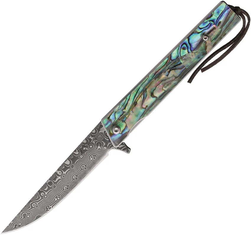 Elk Ridge Knives Linerlock Abalone