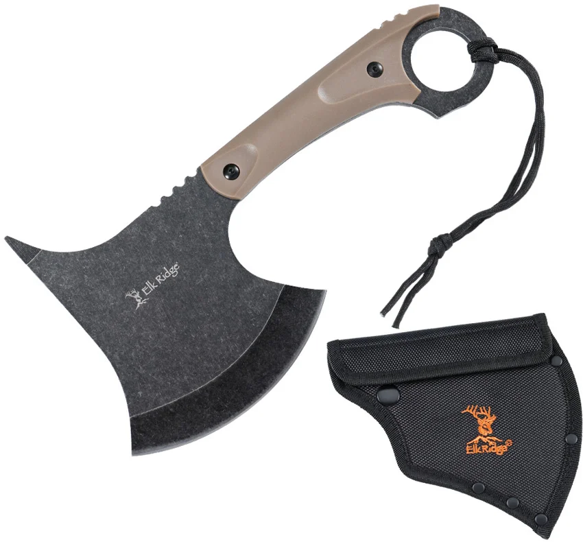 Elk Ridge Knives Axe Brown