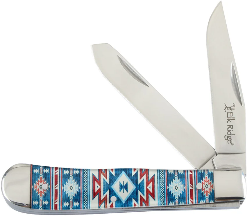 Elk Ridge Knives Trapper Blue SW