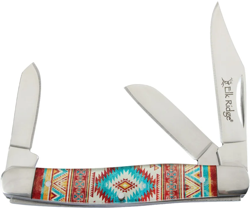 Elk Ridge Knives Stockman Orange SW