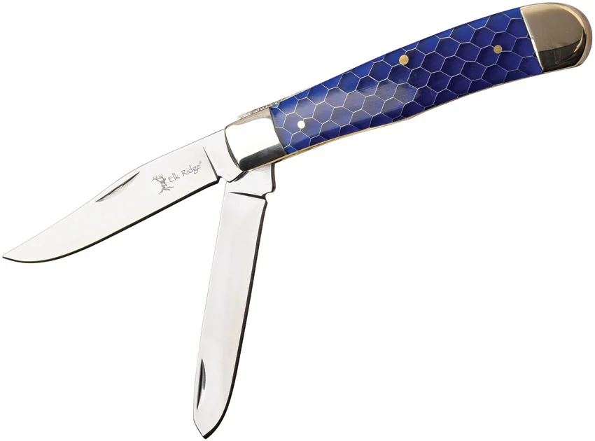 Elk Ridge Knives Trapper Blue