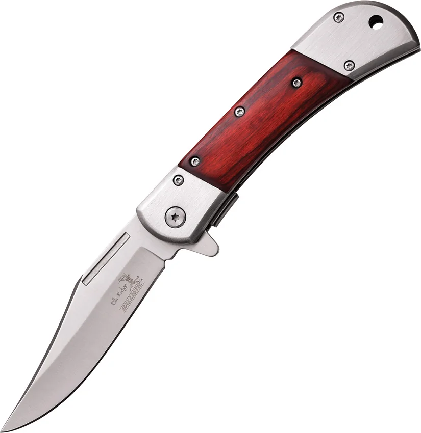 Elk Ridge Knives Classic Linerlock A/O Satin