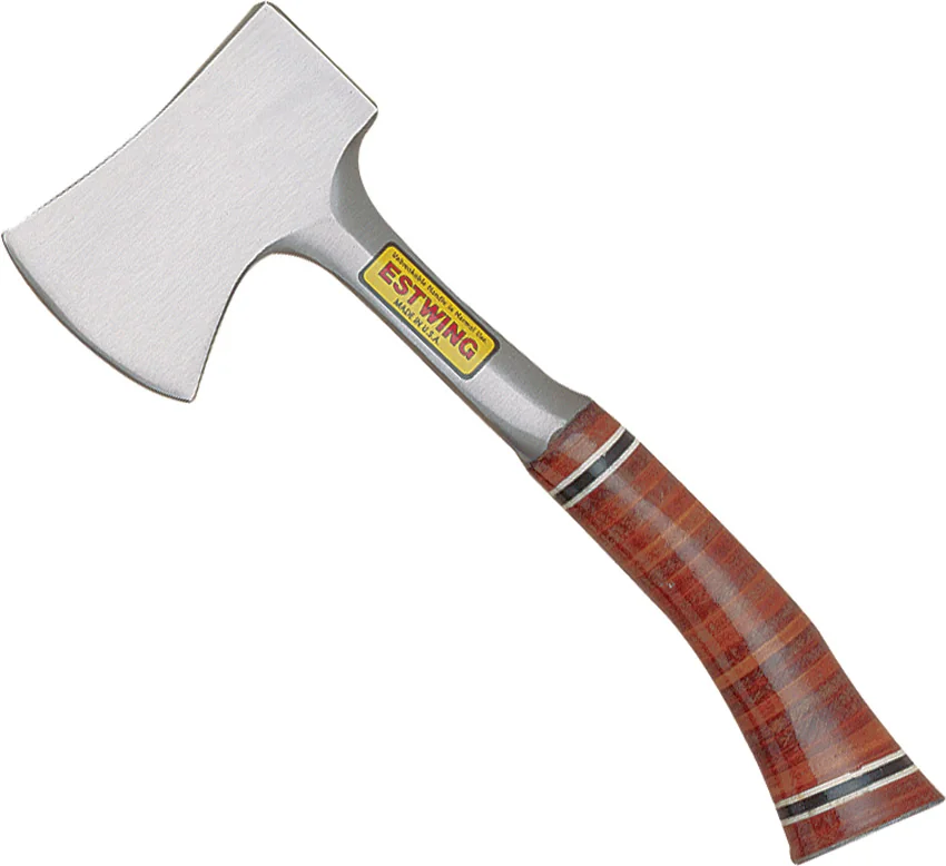 Estwing 12" Leather Sportsman's Axe w/ Nylon Sheath E14A
