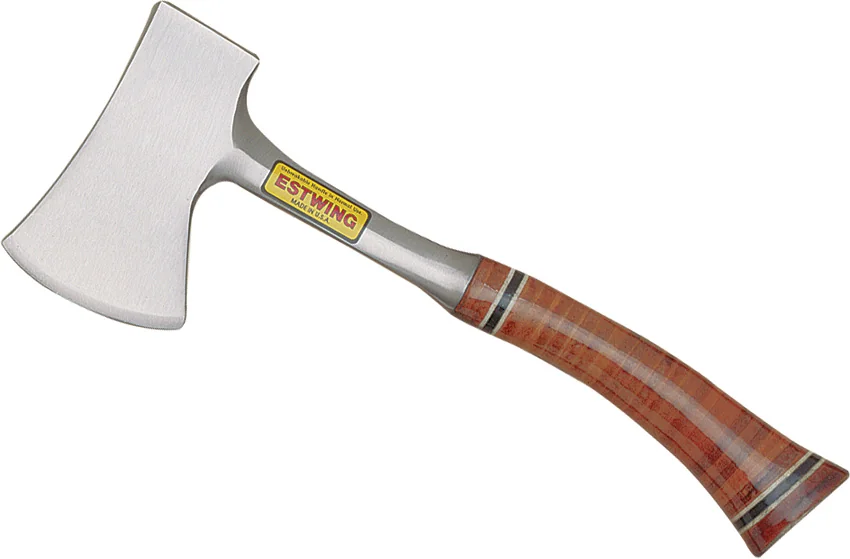 Estwing 14" Leather Sportsman's Axe w/ Nylon Sheath E24A