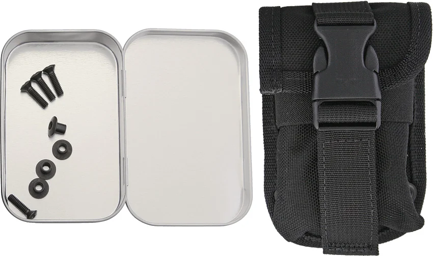 ESEE Survival Tin Pouch Black Cordura