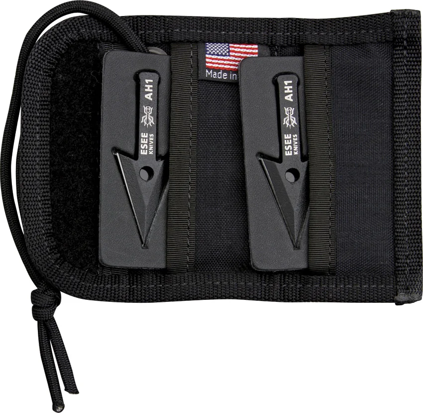 ESEE Knives Izula Gear AH-1 Arrowhead Wallet (Black)