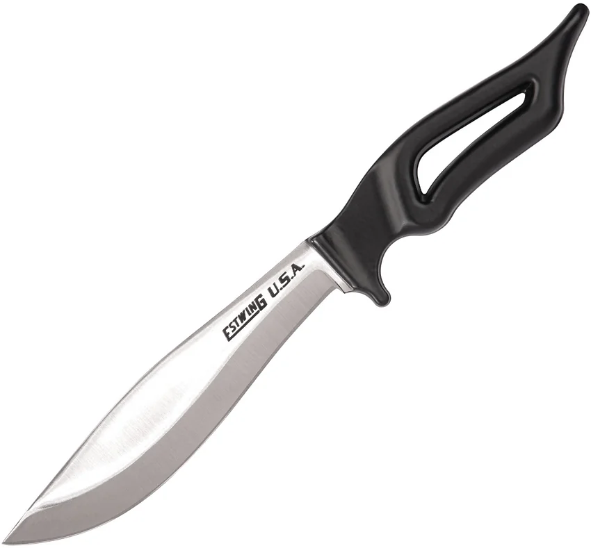 Estwing Fixed Blade Bowie Knife Black Steel (5.9" Satin)
