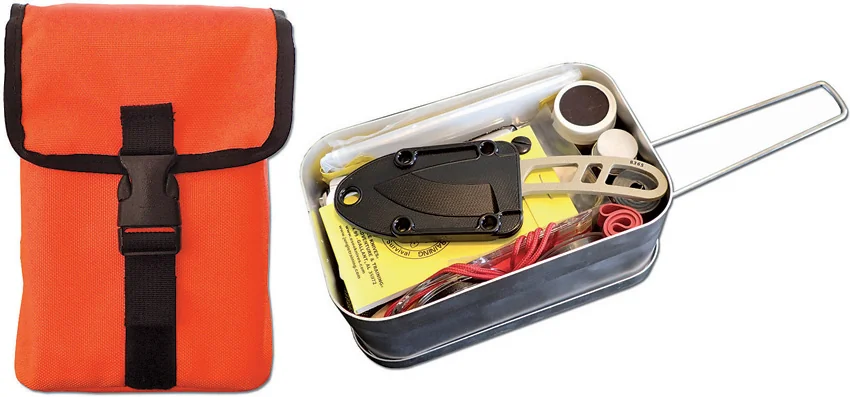 ESEE Knives Survival Kit In Mess Kit