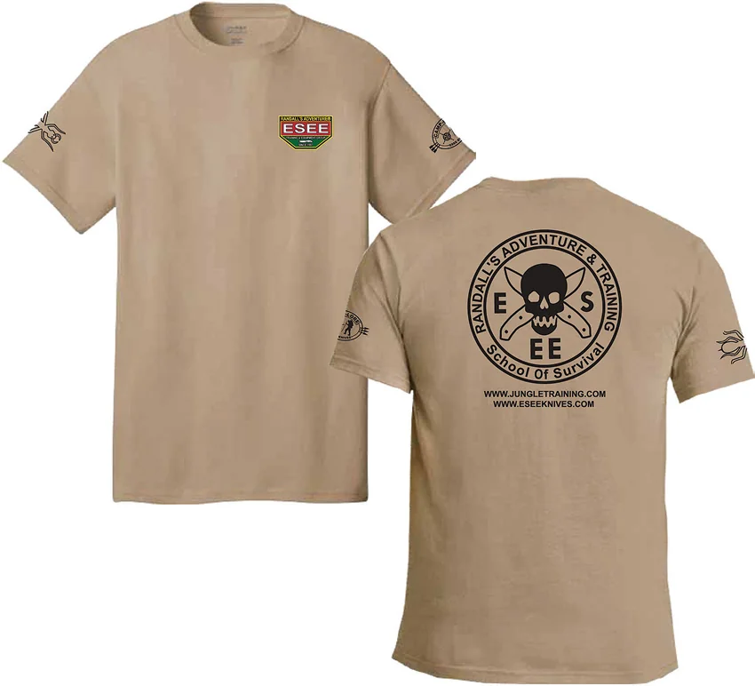 ESEE Knives Training T Shirt XXXL Brown