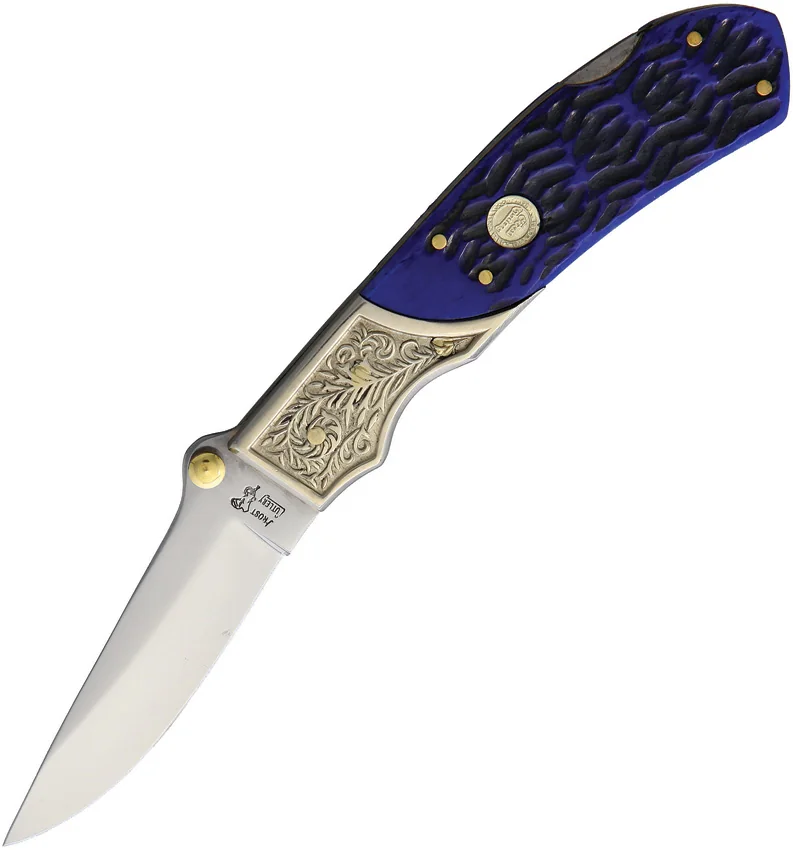Frost Cutlery Jaguar Lockback Blue Pick