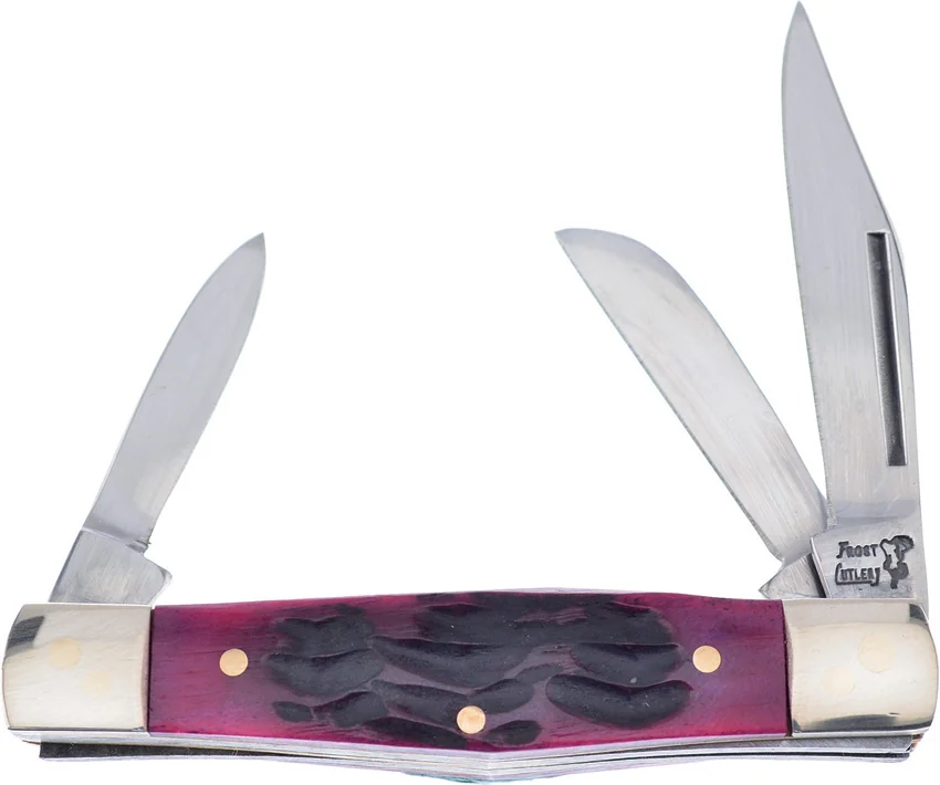 Frost Cutlery Baby Diamond Back Red Walnut