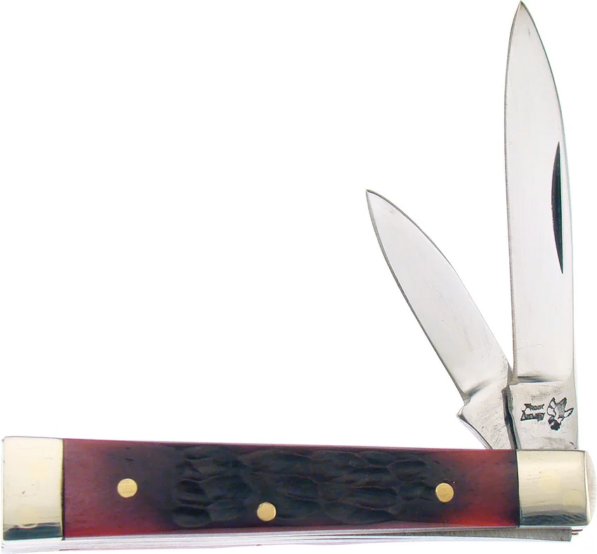 Frost Cutlery Baby Doc Red Jig Bone