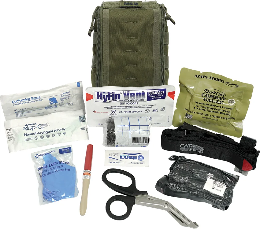 Elite First Aid Patrol Trauma Kit Pro OD