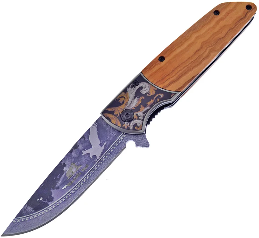 Frost Cutlery Wildlife Linerlock A/O Eagle
