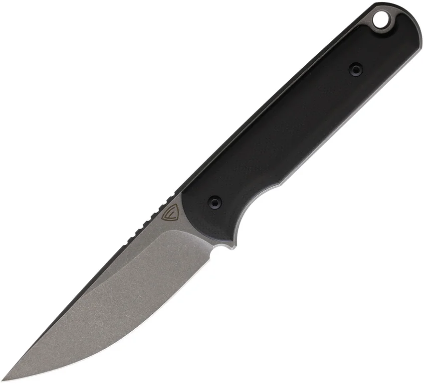 Ferrum Forge Knife Works Lackey Fixed Blade Black