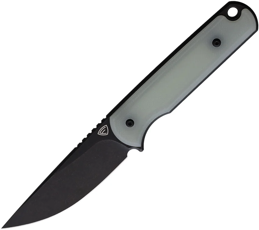 Ferrum Forge Knife Works Lackey Fixed Blade Jade Black