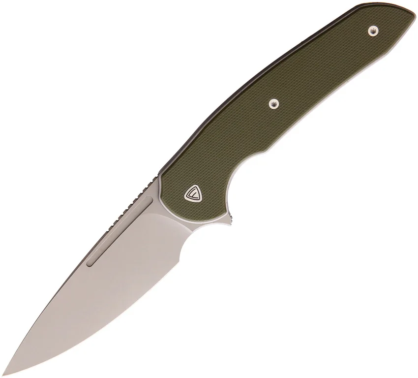 Ferrum Forge Knife Works Stinger Liner Lock Knife Green G-10 (3.25" SW)