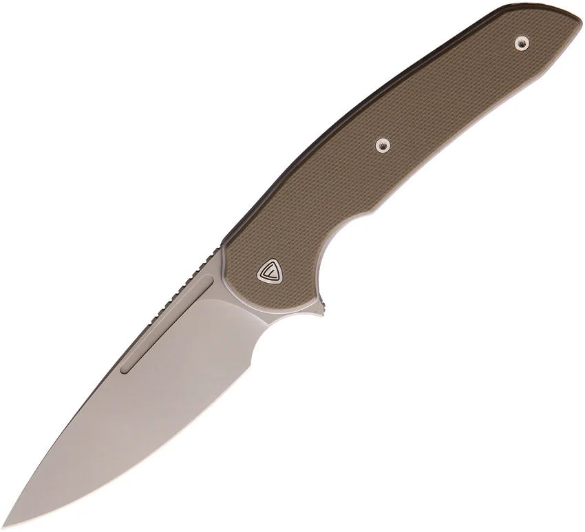 Ferrum Forge Knife Works Stinger Liner Lock Knife Tan G-10 (3.25" SW)