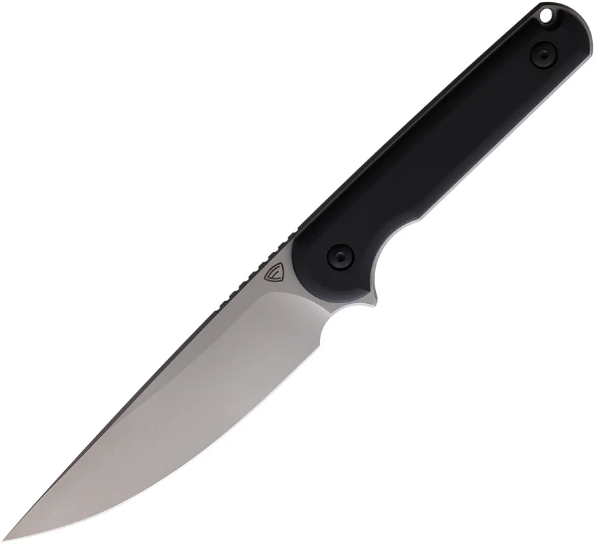 Ferrum Forge XL Lackey Fixed Blade Knife Black G-10 (4.5" SW 9Cr18MoV)