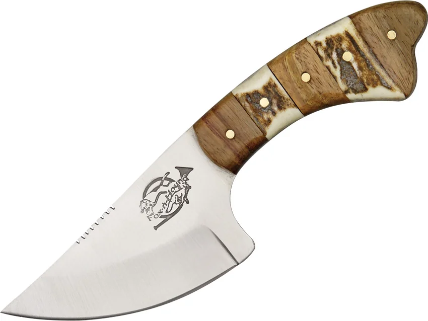 Fox-N-Hound Skinner Fixed Blade Knife (3.125" Satin)