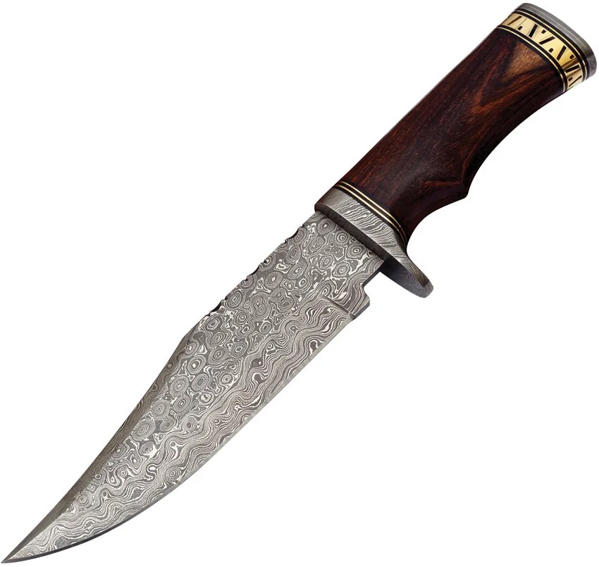 FH Knives Damascus Bowie