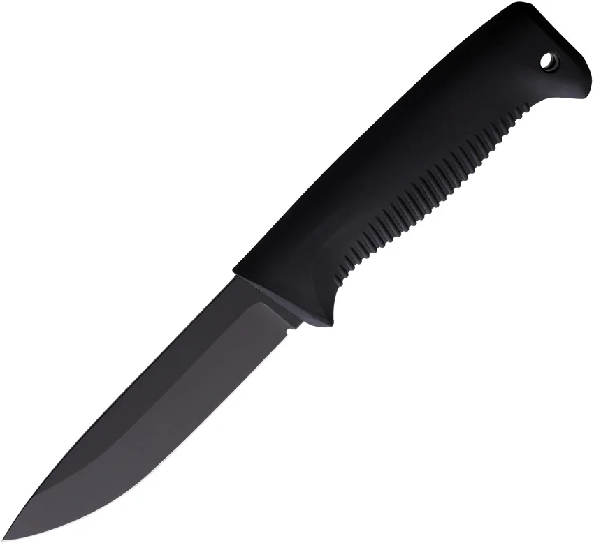 Peltonen Knives M07 Ranger Puukko Fixed Blade Knife Black TPE (4.6" Black)