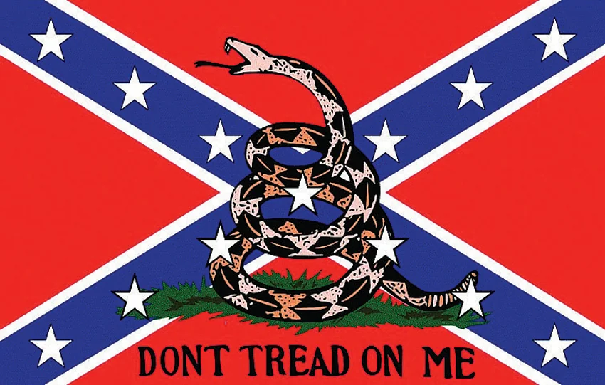 Flags Gadsden Rebel Flag
