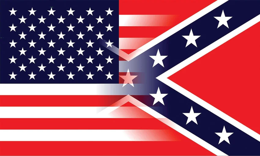 Flags USA Confederate Blended Flag