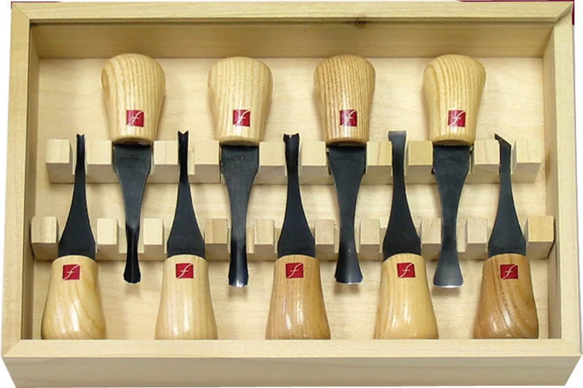 Flexcut FR405 Deluxe Palm Tool Set