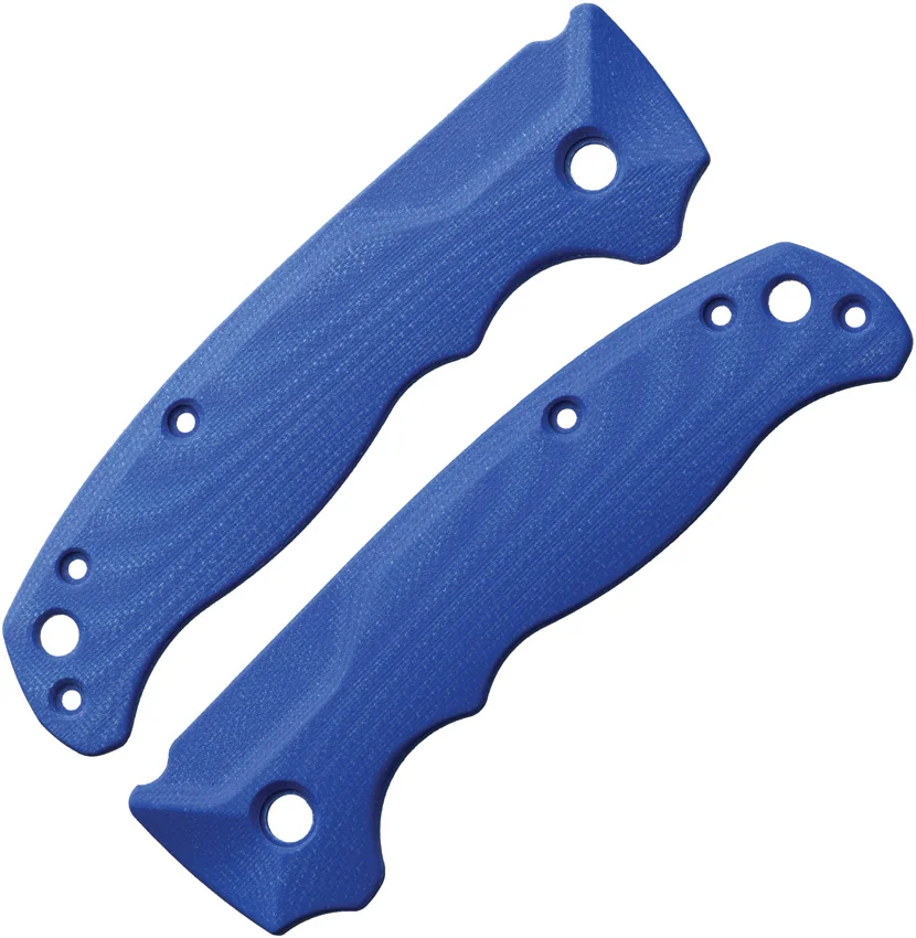 Flytanium Custom Bandwidth Blue G-10 Scales for Demko AD 20.5 Knife