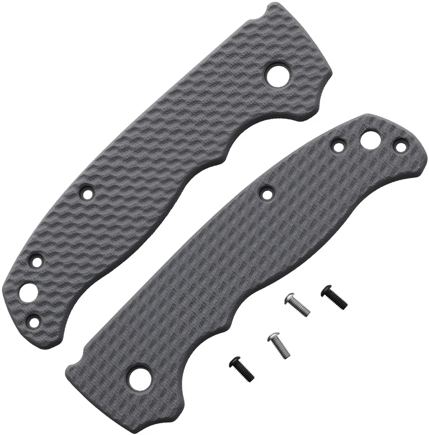 Flytanium Custom Wavelength Gray G-10 Scales for Demko AD 20.5 Knife