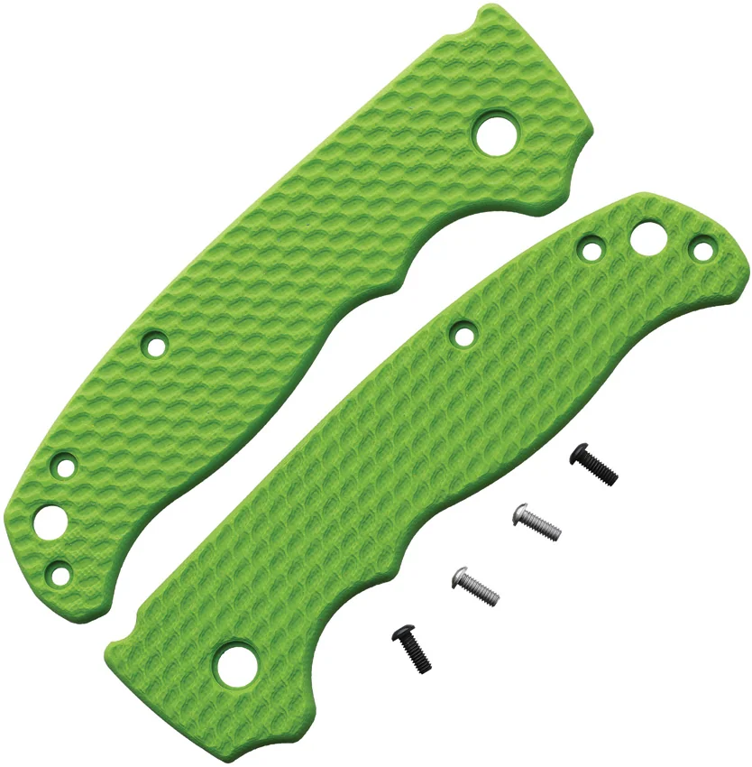 Flytanium Custom Wavelength Green G-10 Scales for Demko AD 20.5 Knife
