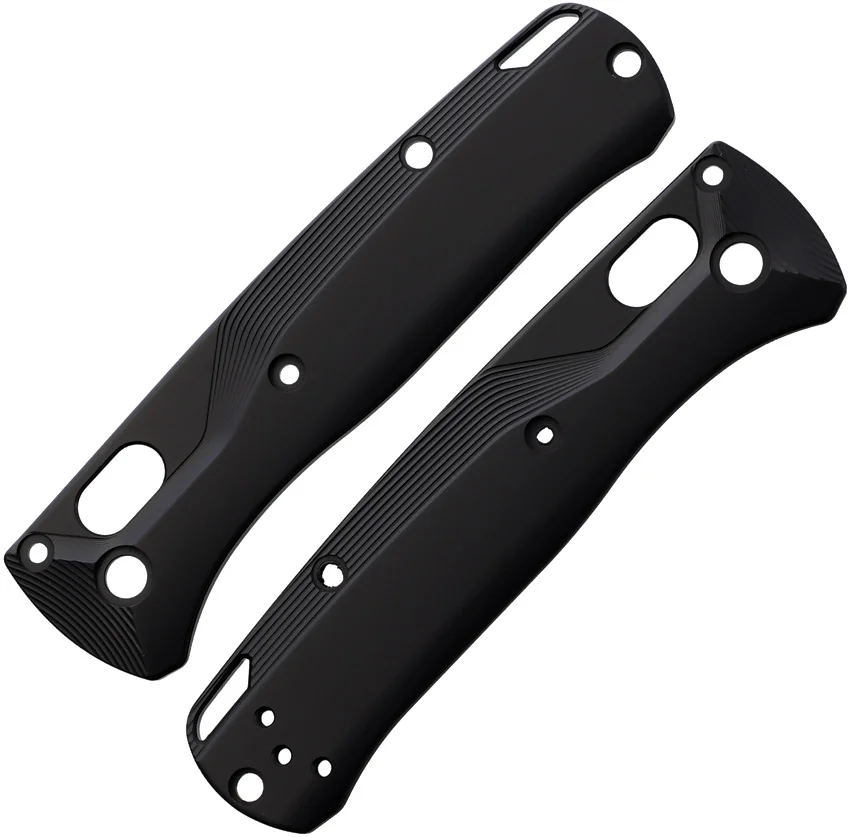 Flytanium Crossfade Scales for Benchmade Mini Bugout Knife - DLC Coated Titanium