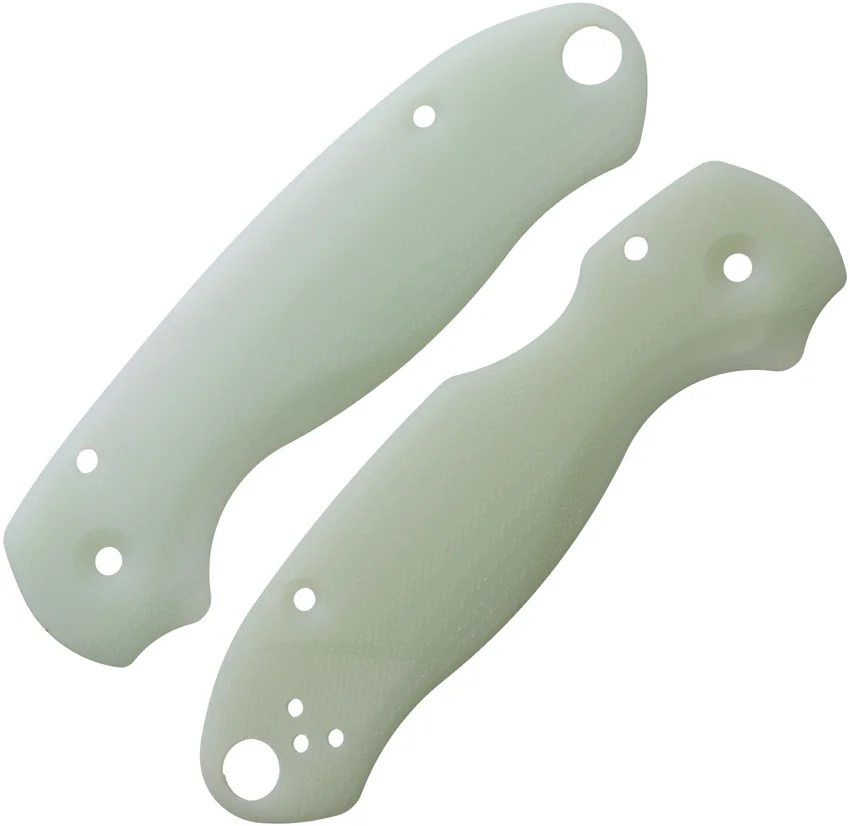 Flytanium Lotus G-10 Scales for Spyderco Para 3 Knife - Jade G-10