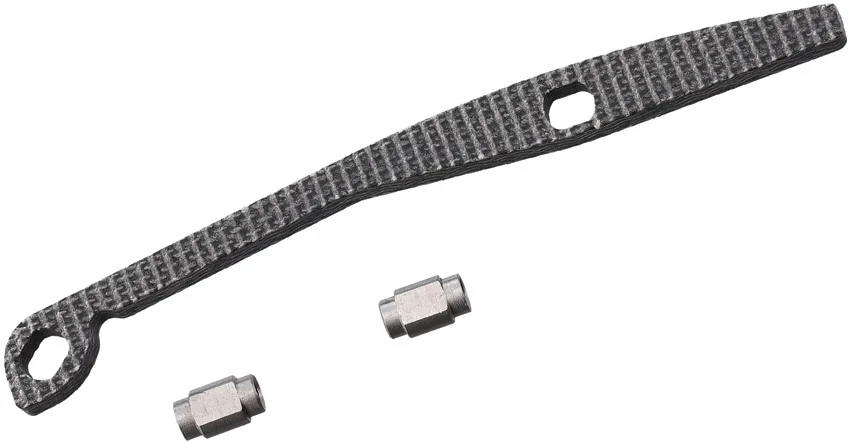 Flytanium Black Canvas Backspacer for Benchmade 945 Mini Osborne