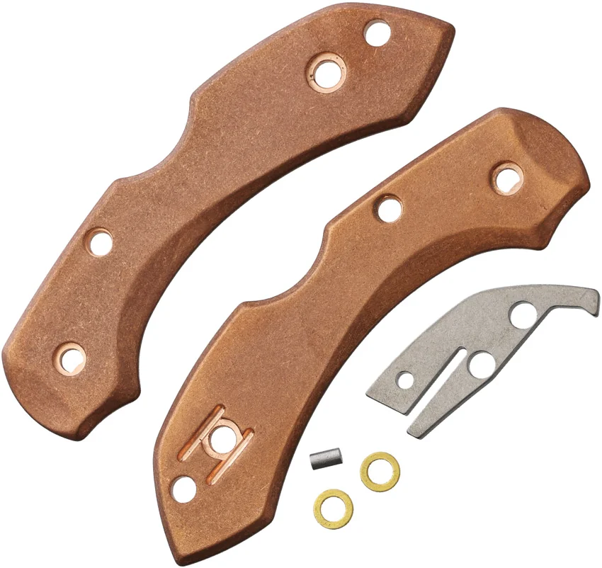Flytanium Custom Scale Kit for Spyderco Dragonfly - Copper