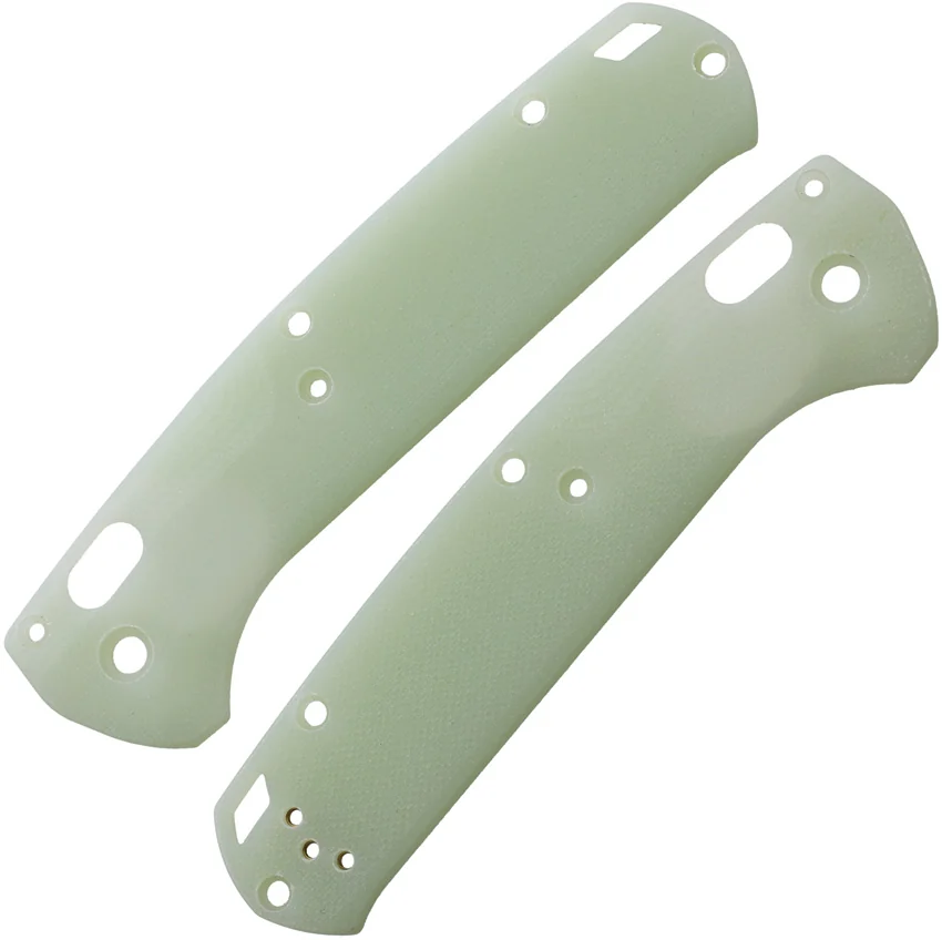 Flytanium Custom Natural Jade G-10 Scales for Benchmade Taggedout