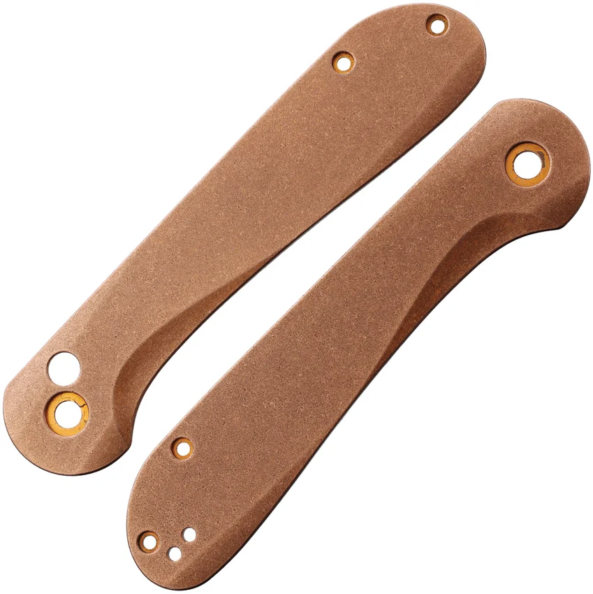Flytanium Contoured Copper Scales for CIVIVI Button Lock Elementum Knife