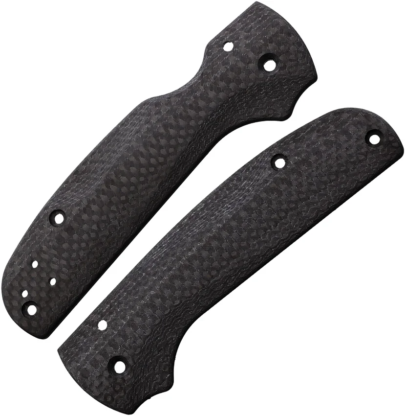 Flytanium Custom Carbon Fiber Lotus Scales for Spyderco Shaman - Basketweave