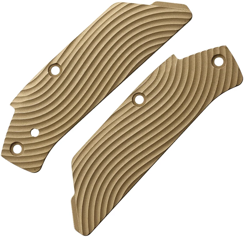 Flytanium Arcade Replacement Inlay Set (Stonewashed Brass)