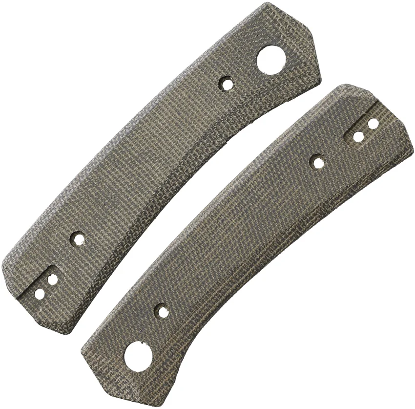 Flytanium Moonlight Green Canvas Micarta Scales for Knafs Lander