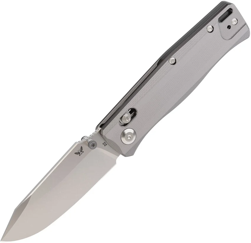 Flytanium BEEF Crossbar Lock Knife Gray Stealth G-10 (3.5" SW)