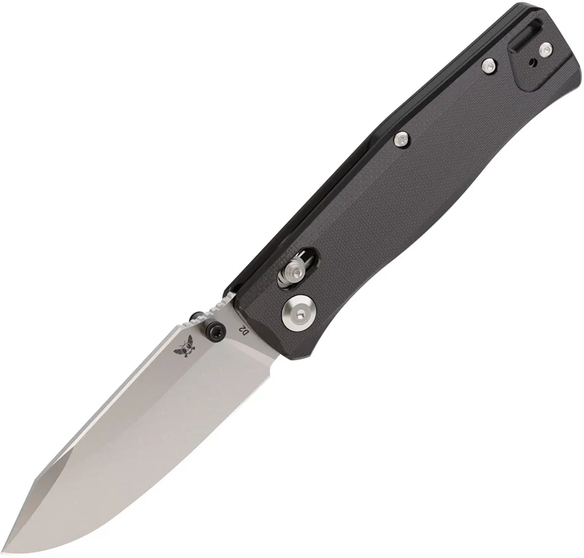 Flytanium BEEF Crossbar Lock Knife Pitch Black G-10 (3.5" SW)