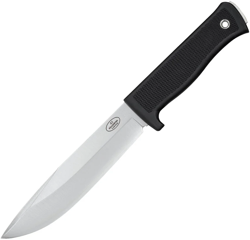 Fallkniven Knives A1 Left Hand Survival Knife Black Kraton (6.3" Satin)